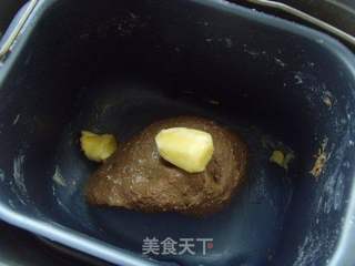 朴实的外表下却是惊艳---可可蔓越莓黑麦面包的做法步骤:3