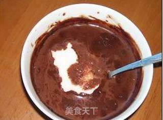 奶香巧克力汤圆的做法步骤:2
