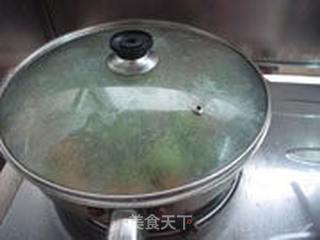 西兰花炒虾的做法步骤:7