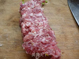 香菇酿肉的做法步骤:3