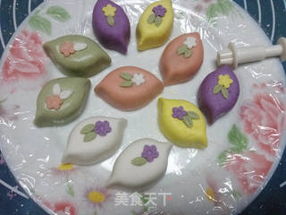 蒸彩果—新年好彩头的做法步骤:7