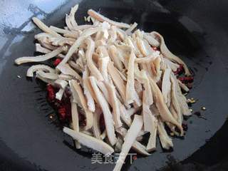 爆炒牛肚的做法步骤:7