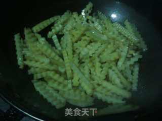 麻辣炸土豆的做法步骤:5