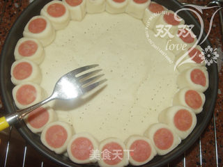 香酥虾花边披萨的做法步骤:19