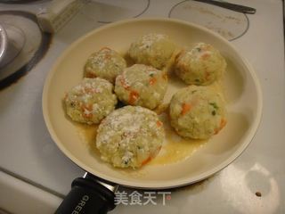 烟熏三文鱼土豆饼的做法步骤：8