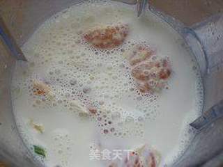 消炎抗疲劳的果汁:土豆柑橘牛奶饮的做法步骤:4
