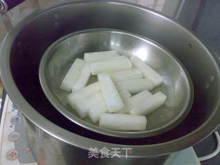 上汤水晶萝卜的做法步骤:4