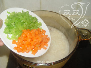 香菇鸡肉粥的做法步骤:5