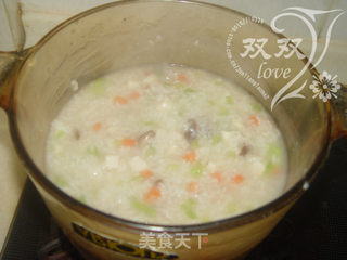 香菇鸡肉粥的做法步骤:10