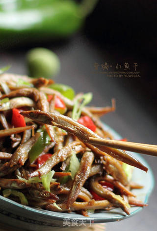 香煸小鱼干---米饭杀手的做法步骤:20