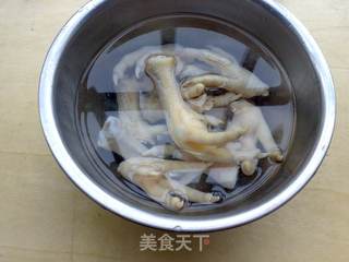 蒜卤花生鸡爪的做法步骤:4