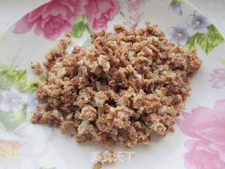 菠菜腊肠馅汤圆的做法步骤:3