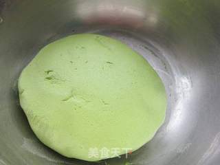 菠菜腊肠馅汤圆的做法步骤:5