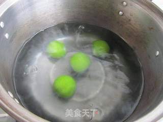 菠菜腊肠馅汤圆的做法步骤:8