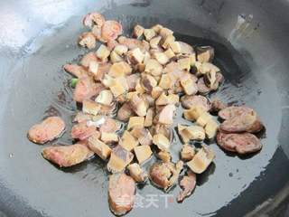 腊肠糯米饭的做法步骤:7