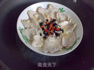 鼓椒蒸肉片的做法步骤:7