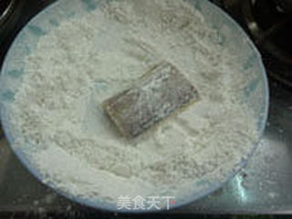 椒盐带鱼的做法步骤:3