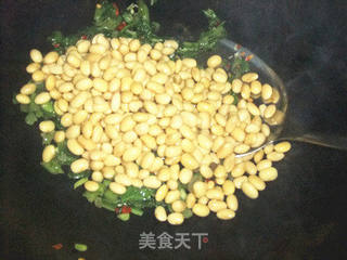 雪菜黄豆(附雪菜腌制方法)的做法步骤:4