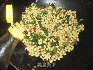 雪菜黄豆(附雪菜腌制方法)的做法步骤:5