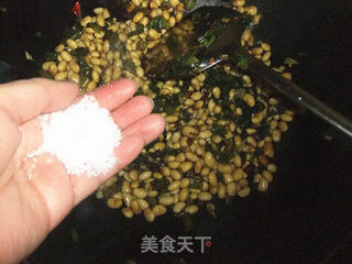 雪菜黄豆(附雪菜腌制方法)的做法步骤:6