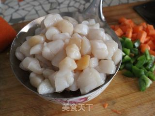 清炒鲜贝柱的做法步骤:2