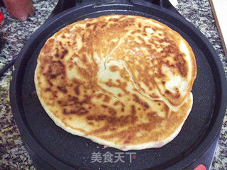 培根发面饼的做法步骤:14