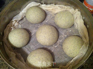 黑豆面馒头的做法步骤:7