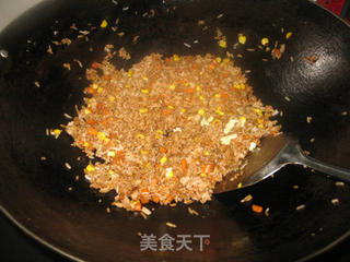 豉油炒饭的做法步骤:14