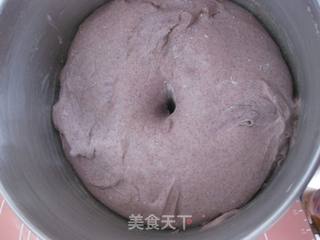 杂粮土司的做法步骤:4