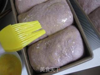 杂粮土司的做法步骤:9