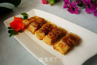 梅子肉煎豆腐的做法步骤:18