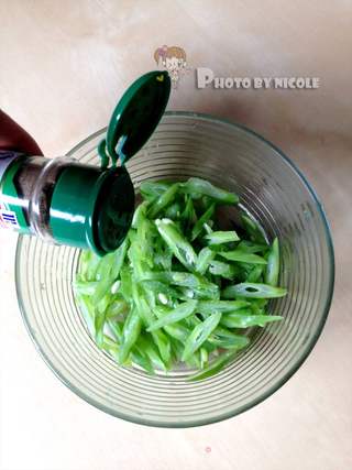 芝香四季豆的做法步骤:6