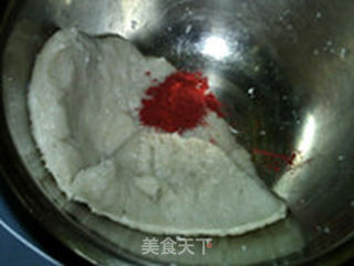 红曲芋泥山药糕的做法步骤:6