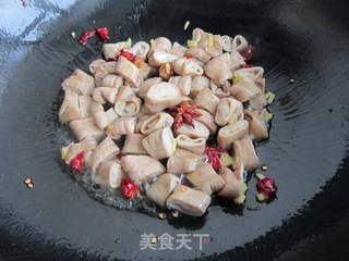 肥肠豆腐煲的做法步骤:6