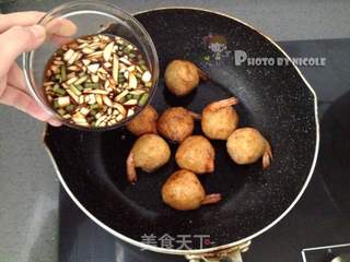 宫保土豆虾球的做法步骤:21
