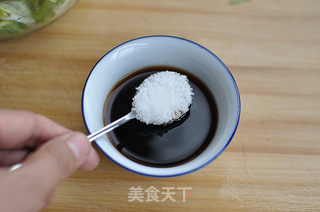 凉拌苦菊的做法步骤:5
