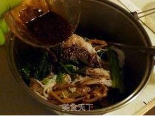 芥末粉丝素拌菜的做法步骤:8