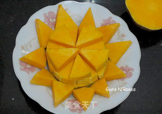 醪糟南瓜的做法步骤:3