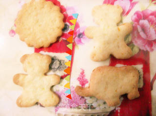 电饼铛版香橙饼干的做法步骤:12