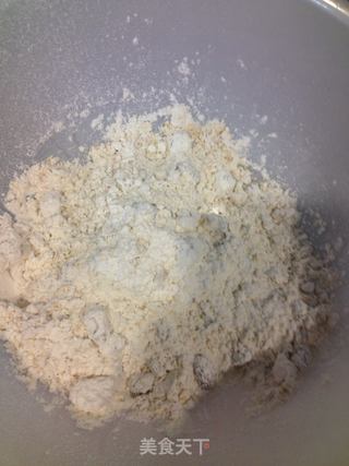 燕麦葡萄甜饼的做法步骤:2