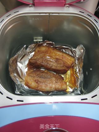 3元钱的秘密武器让面包机变烤箱轻松打造美味烤肉：香烤五花肉的做法步骤：16