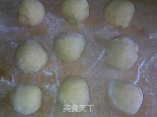 油酥黄糯米香饼的做法步骤:4