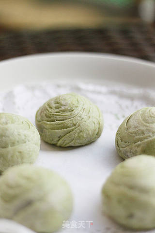 抹茶酥的做法步骤：3