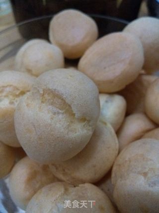 又一个第一次的成功---原味迷你泡芙的做法步骤:20