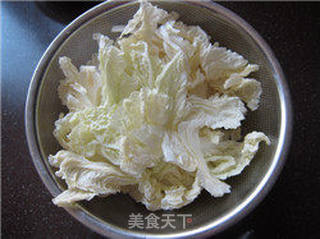 鲜虾炒白菜的做法步骤:5