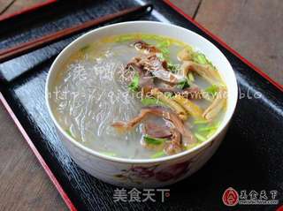老鸭粉丝汤的做法步骤:8