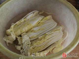 牛奶煨白菜的做法步骤:2