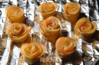 玫瑰苹果卷的做法步骤:6
