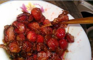 拔丝草莓的做法步骤:8