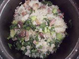咸肉菜饭的做法步骤:6
